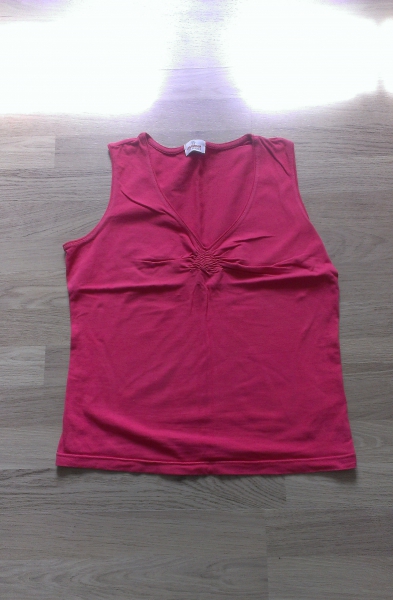 pinkrotes Tanktop Gr. 44