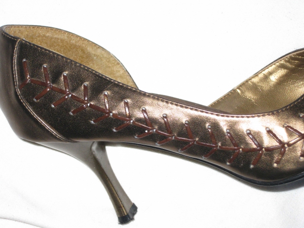  stylish elegante Pumps gold/bronze  