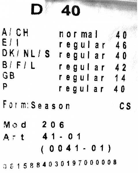  Season Bundfalten-Hose schneeweiß - Größe 40