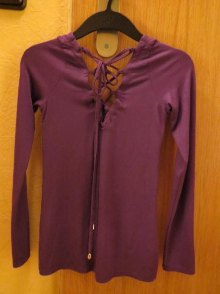 Shirt, Oberteil, Gr.36/38, lila 