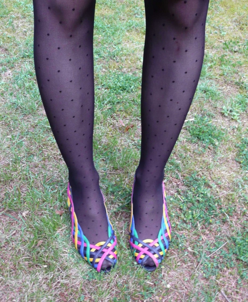 Bally 80er Vintage Peeptoes Slingbacks Sandaletten Gr. 36 bunt