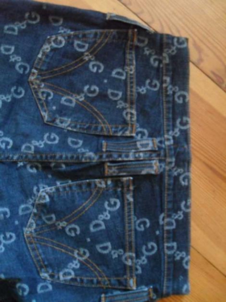 ausgefallene D&G Jeans