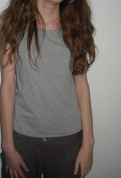 Bench Shirt Top Tunika Longtop grau weiß Vintage 34 36 38 XS S M Stars Herz Oversized Boho Granny