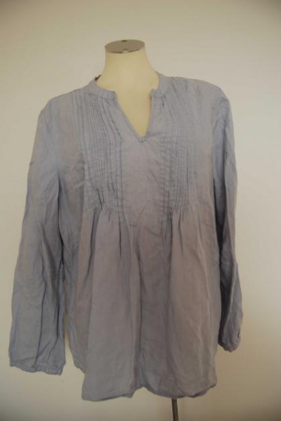 Leinen Tunika Oberteil Trendi