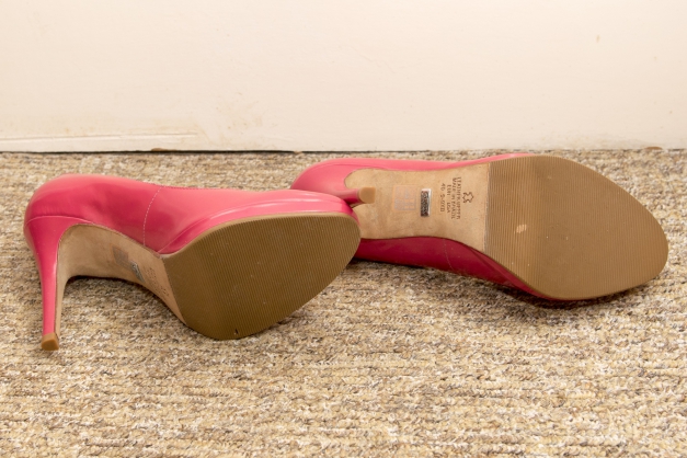 Pinke Buffalo Pumps - wie neu