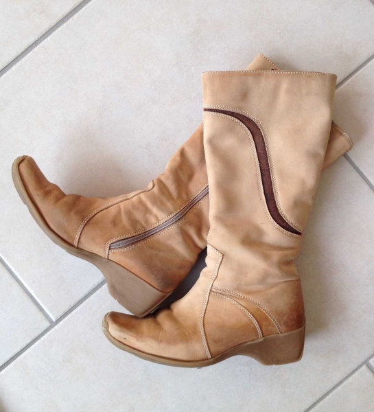 warm gefütterte italienische Stiefel