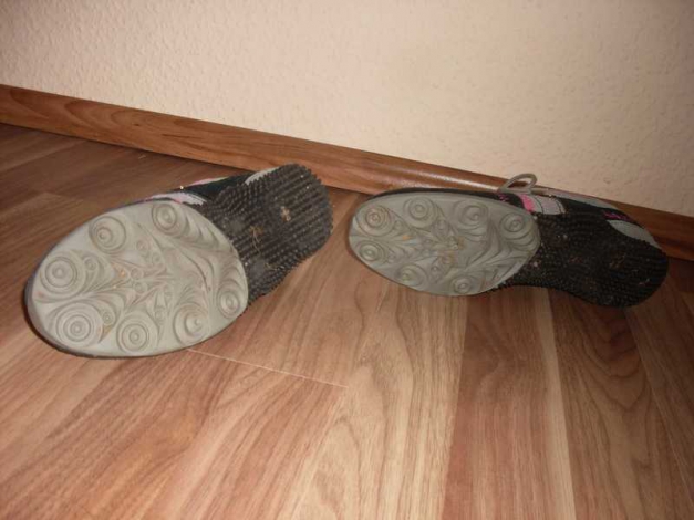 grau/ pinke L.O.X. schuhe