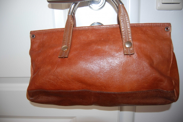 Leder Handtasche Tasche Vintage True Trendi