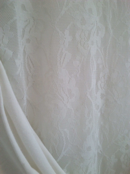 T-Shirt rückenfrei mit Spitze