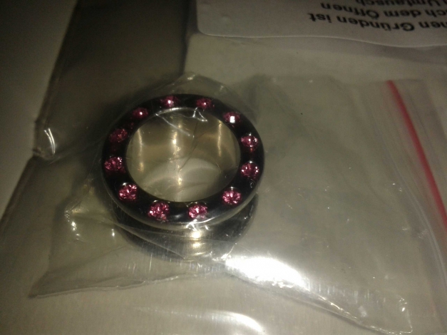 Tunnel mit pinken Steinchen, G16 NEU!