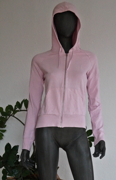 NEU: Rosa Kapuzenjacke / Hoodie