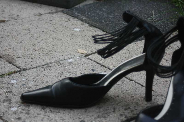 Riemchen Pumps, Gr. 40