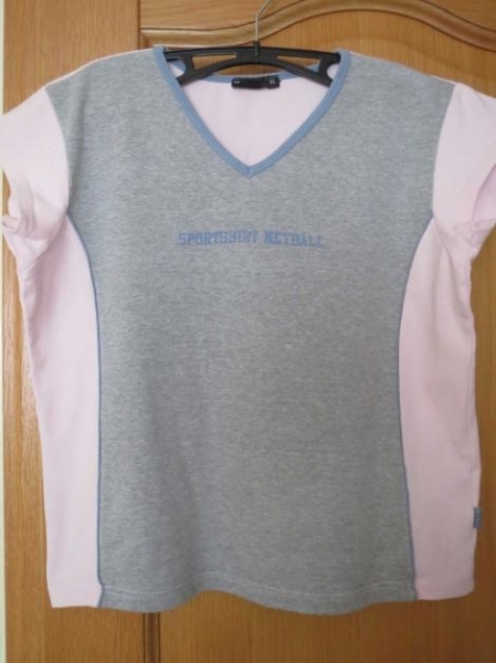 T-Shirt,Kurzarm,V-Ausschnitt