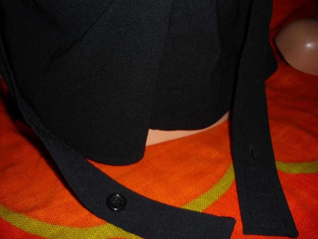 Tank Top * M 38 40 * schwarz * weste