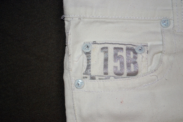 Kosmo Lupo Clubwear Designerjeans in Weiss! Größe 34