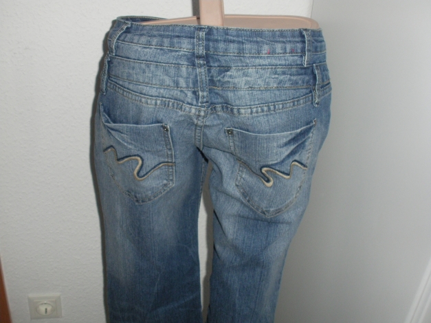 Tolle Hüft Jeans-vintage-aktuell- Gr.36 long Top