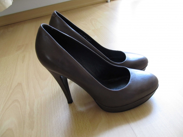 schicke Plateau-High Heels