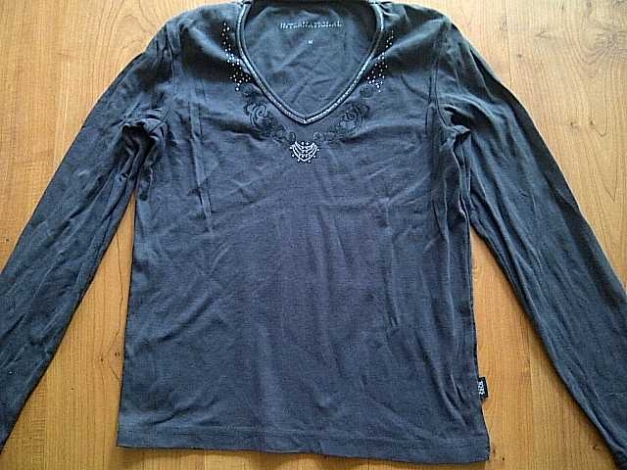CECIL International Shirt d'grau Gr. M NEU