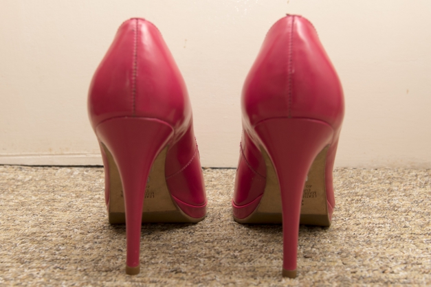 Pinke Buffalo Pumps - wie neu