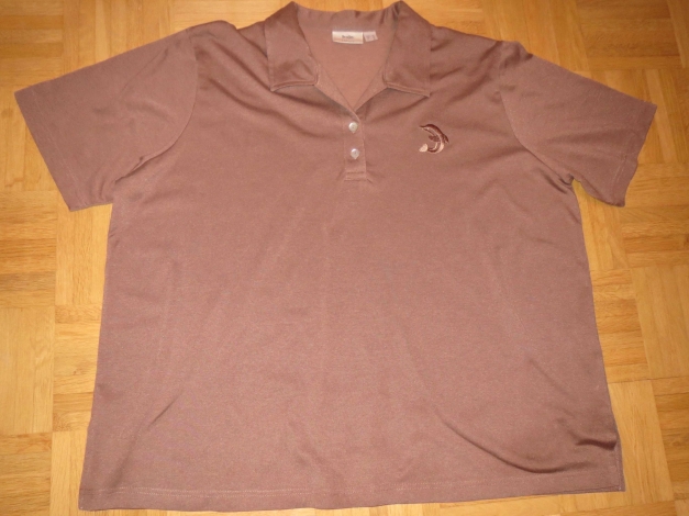 Shirt, braun-mocca, neu