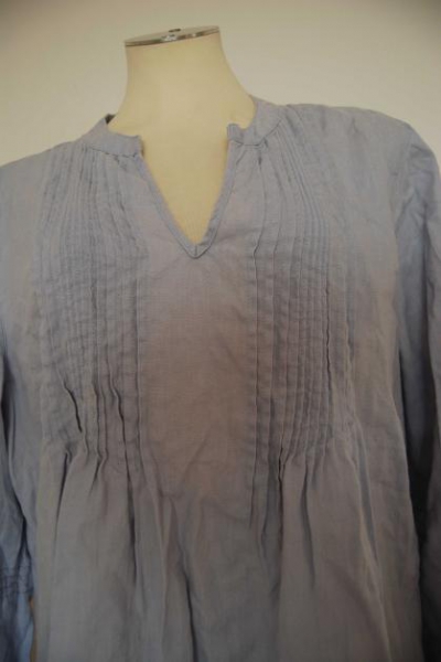 Leinen Tunika Oberteil Trendi