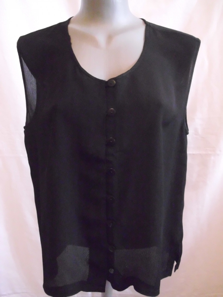 Damen Top schwarz Gr. XXL
