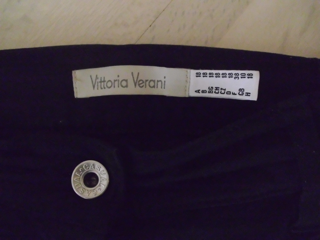 Vittoria Verani Jeans - schwarz, Stretch Gr. 36 