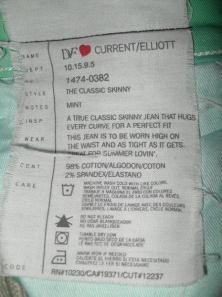 DVF current elliott jeans