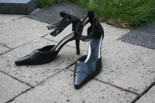 Riemchen Pumps, Gr. 40