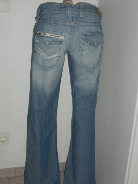 Hüft Jeans -vintage-Gr.36 Top