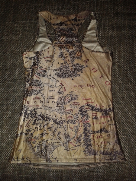 Karte von Mittelerde Top