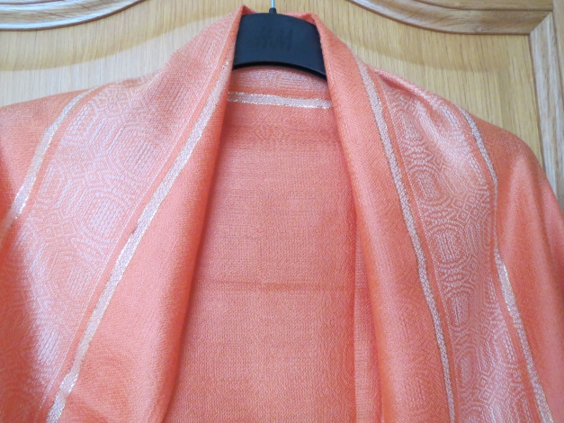 Schal, Stola, apricot