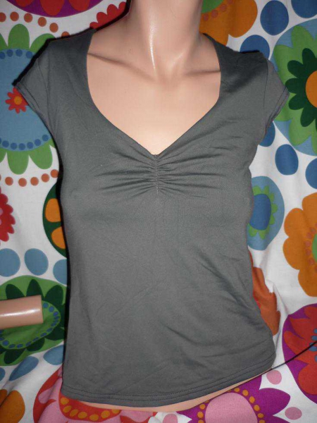 Shirt * Gr.36 38 * ORSAY * grau * strech * T-Shirt