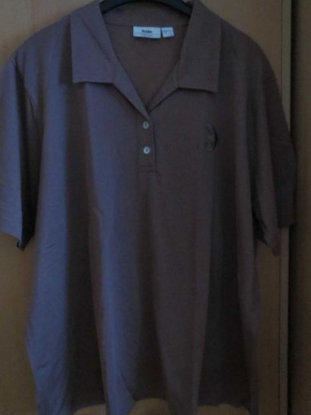 Shirt, braun-mocca, neu