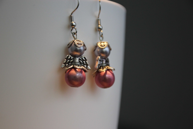 DIY Ohrhänger Schutzengel Little Lilac