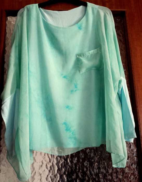 Vokuhila Oberteil Mint