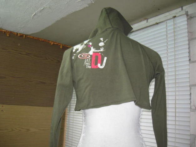 *** Bolero mit Kapuze ***