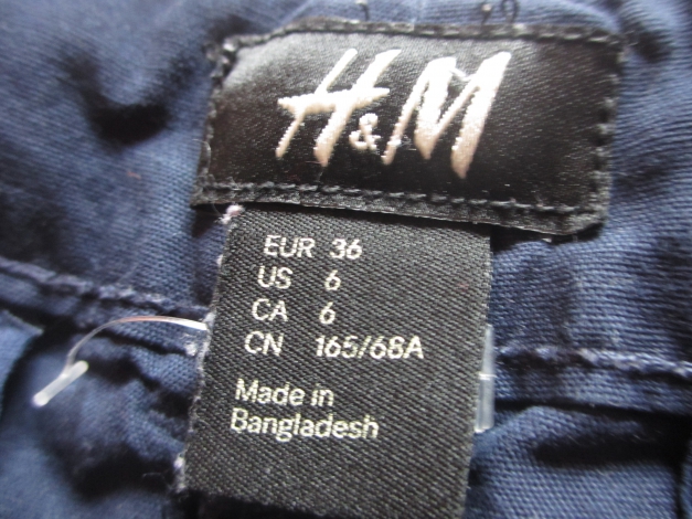 dunkel blaue Hotpans