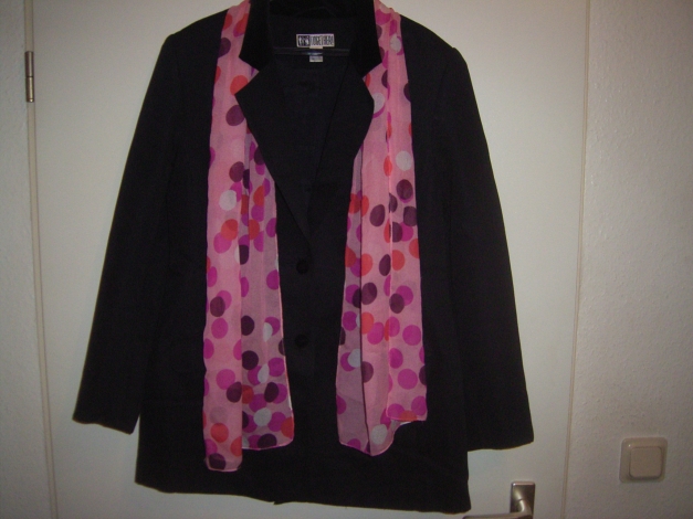 Blazer mit Schösschen schwarz Together Gr.36
