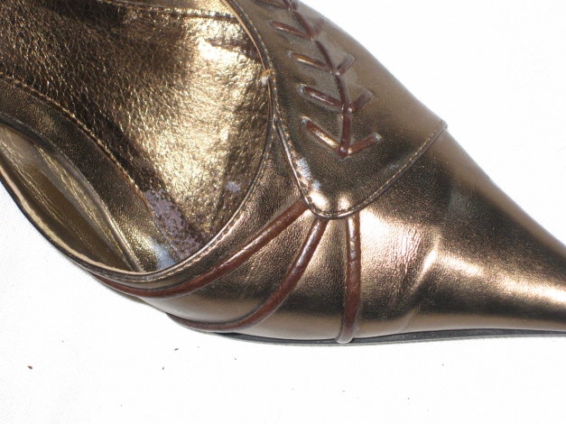  stylish elegante Pumps gold/bronze  