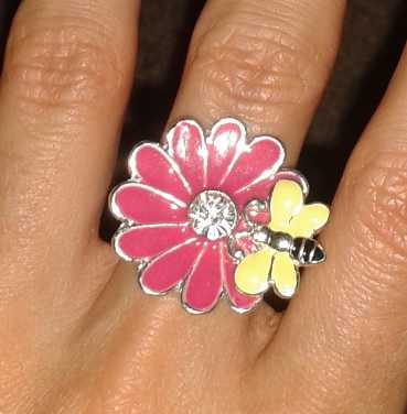 Bienchen und Blümchen Ring