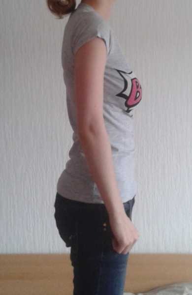 Comic T-Shirt BOOM Größe S