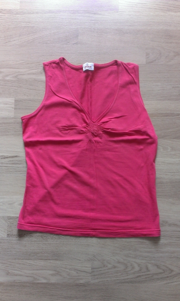 pinkrotes Tanktop Gr. 44