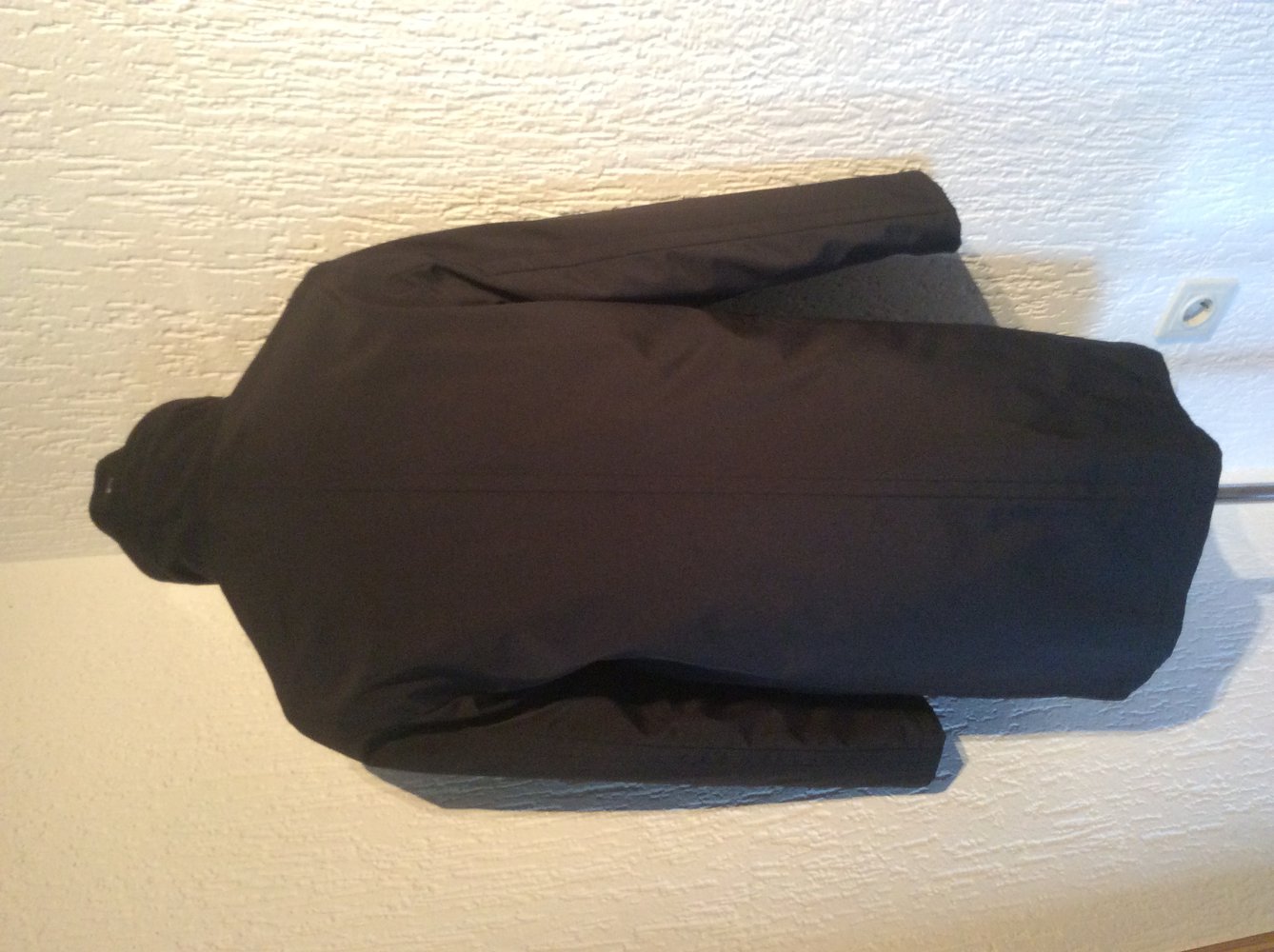 Mexx Damen Mantel schwarz  2fach Jacke , innen eine gesteppte außen elegant Größe 34
