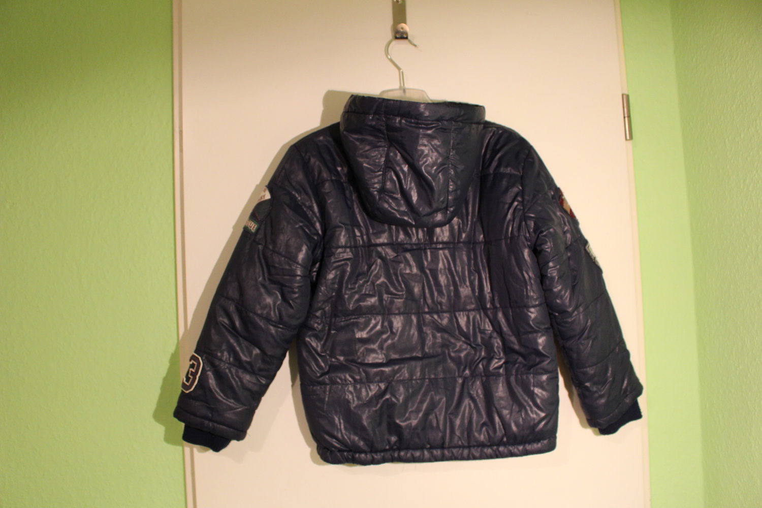 235. Winterjacke mit Kapuze von Pacino, Gr. 128, 7 Jahre