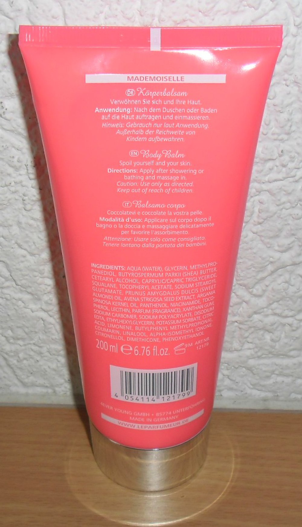 Le Parfumeur Körperbalsam Mademoiselle