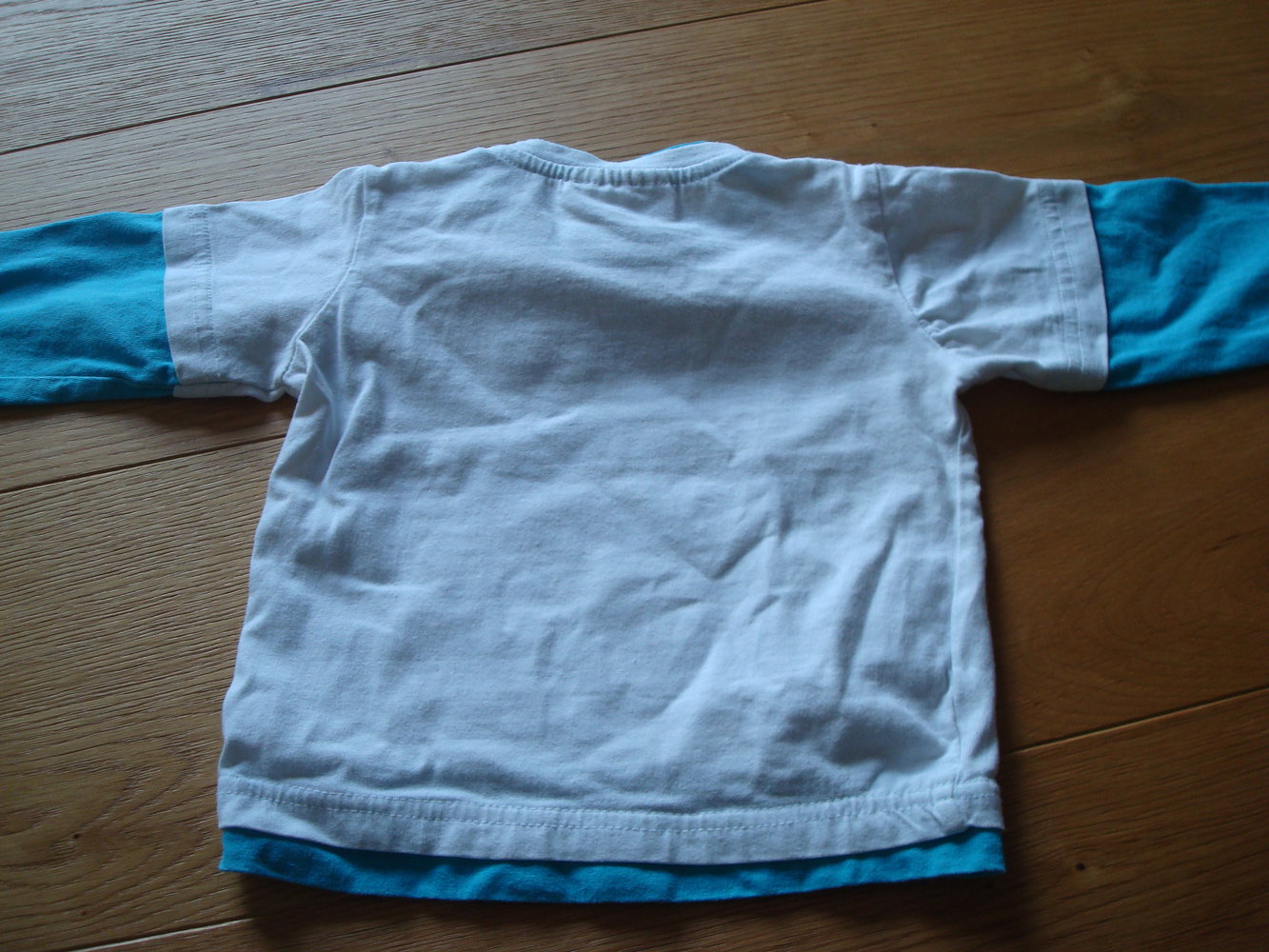 2 Shirts, Langarmshirts für Junge Gr. 74