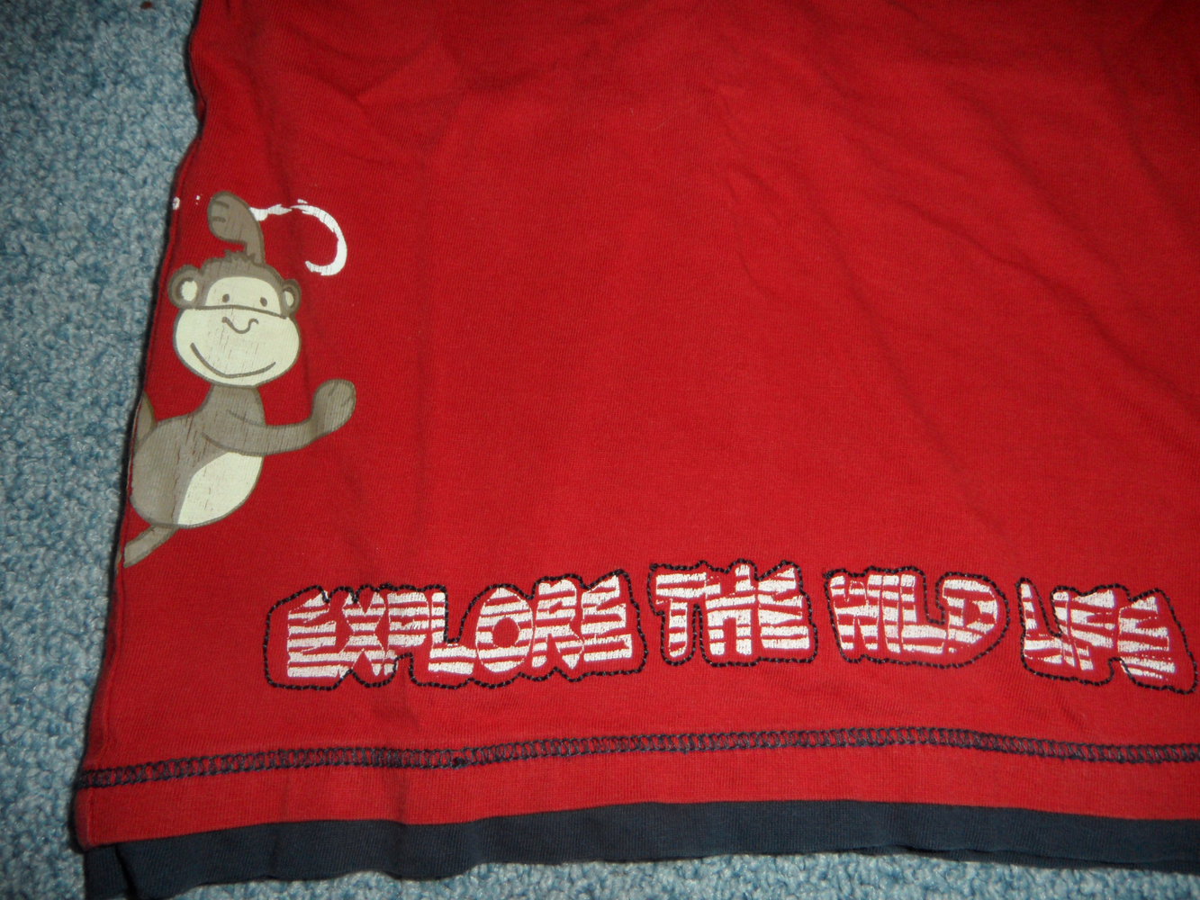 s.Oliver tolles Polo-Shirt Hemd mit Affe