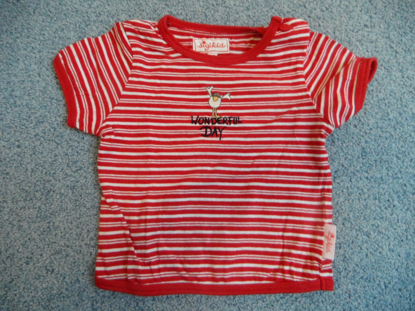 Sigikid maritim T-Shirt Möwe gestreift