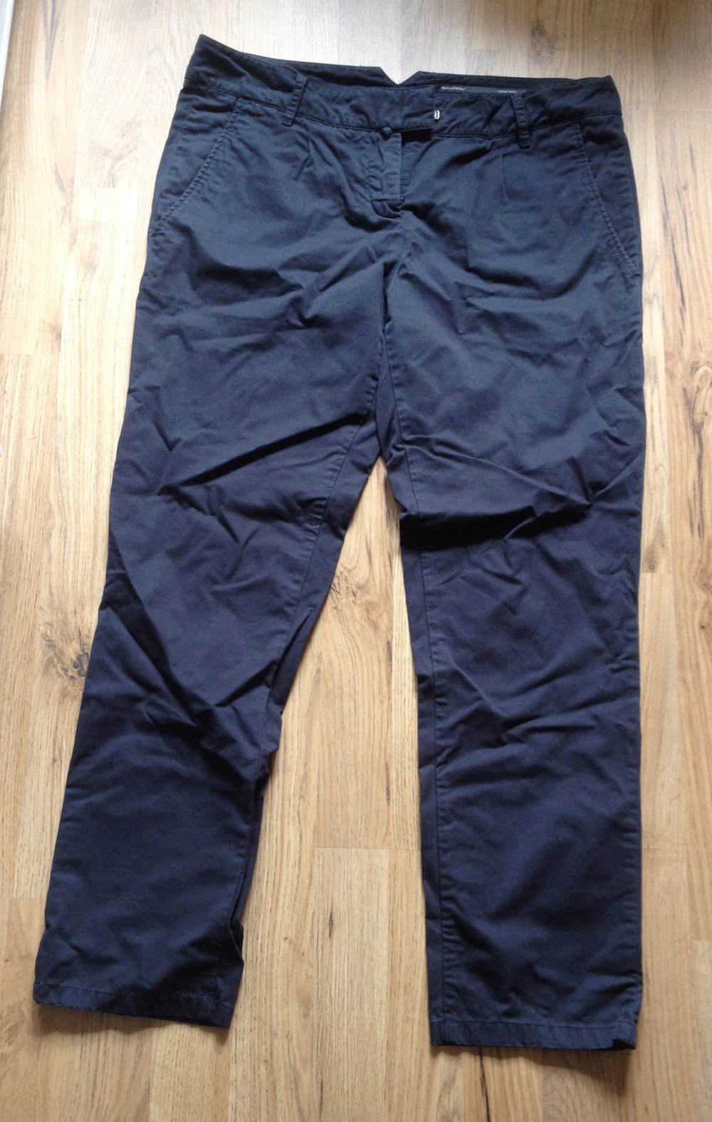 Marineblaue Chinohose von Marc O'Polo 